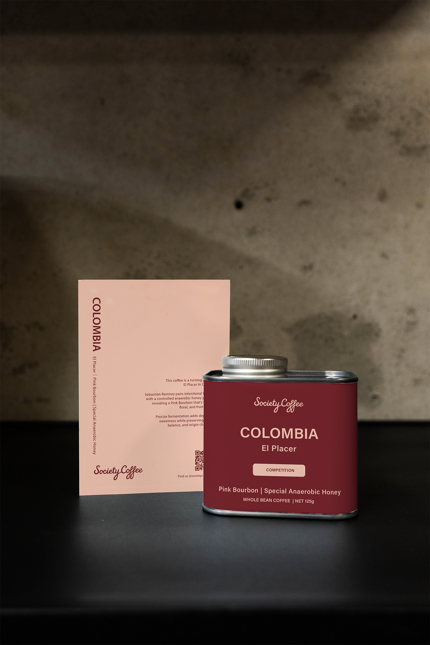 Colombia Coffee Competition Coffee- El Placer Special Anaerobic Honey Pink Bourbon