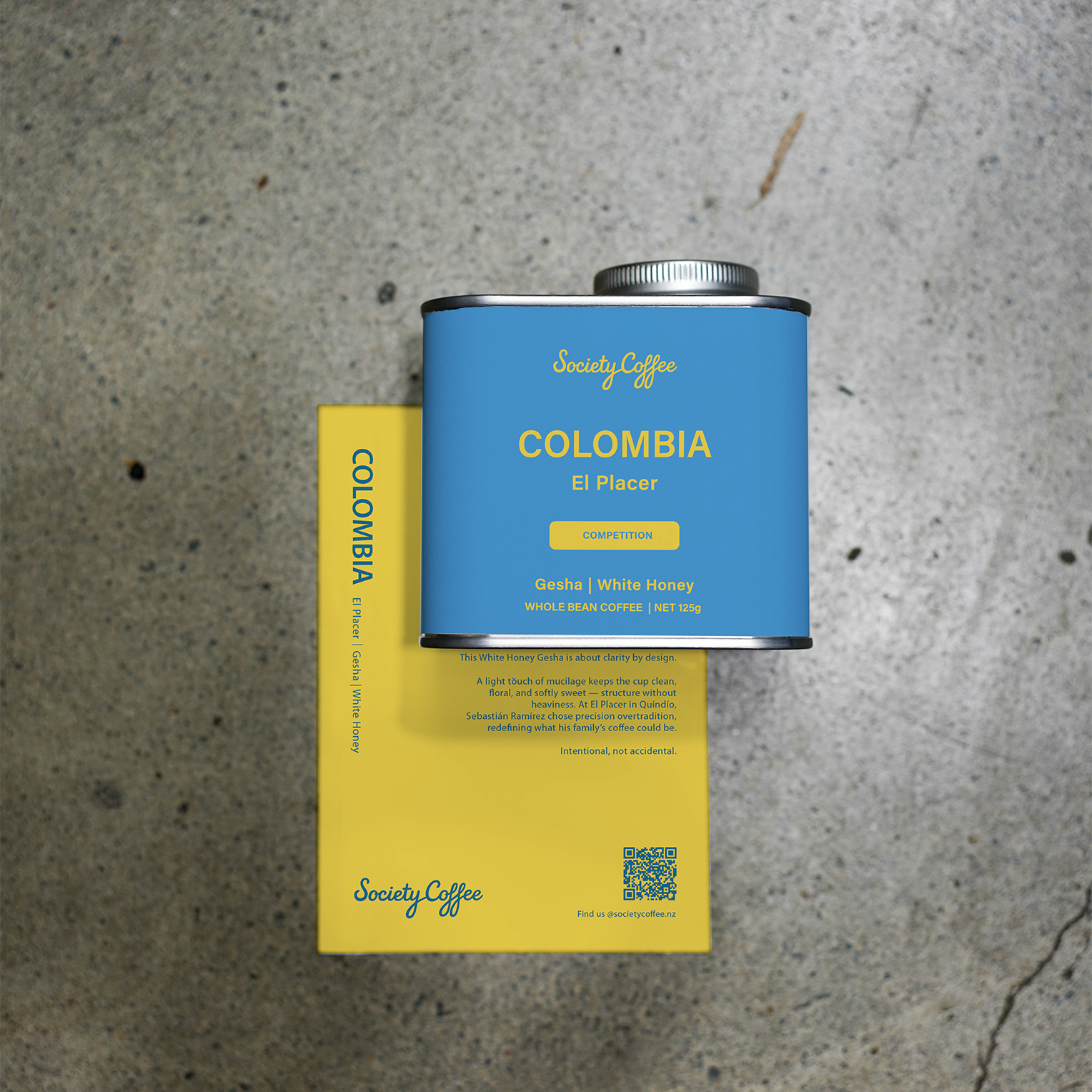 Photo of Colombia Coffee Competition Coffee- El Placer White Honey Gesha