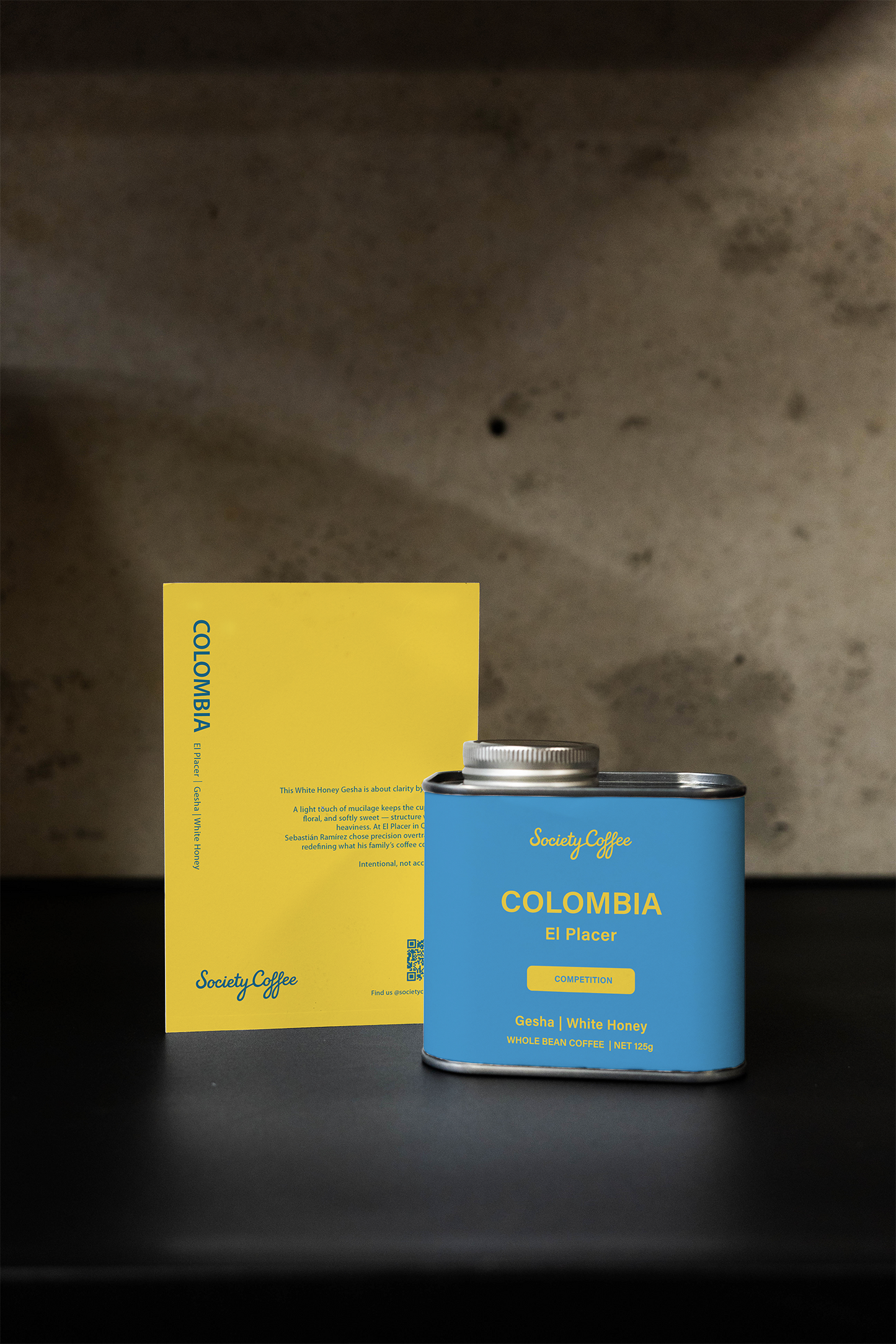 Colombia Coffee Competition Coffee- El Placer White Honey Gesha