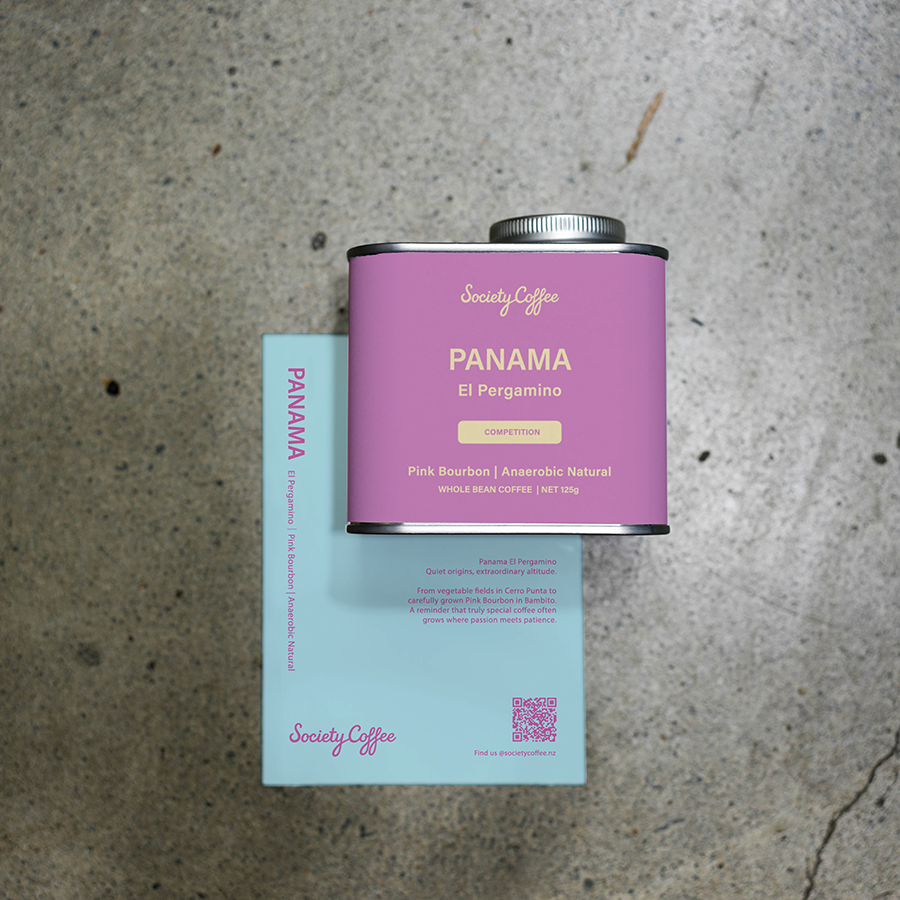 Panama coffee Competition Grade - El Pergamino Pink Bourbon Anaerobic Natural