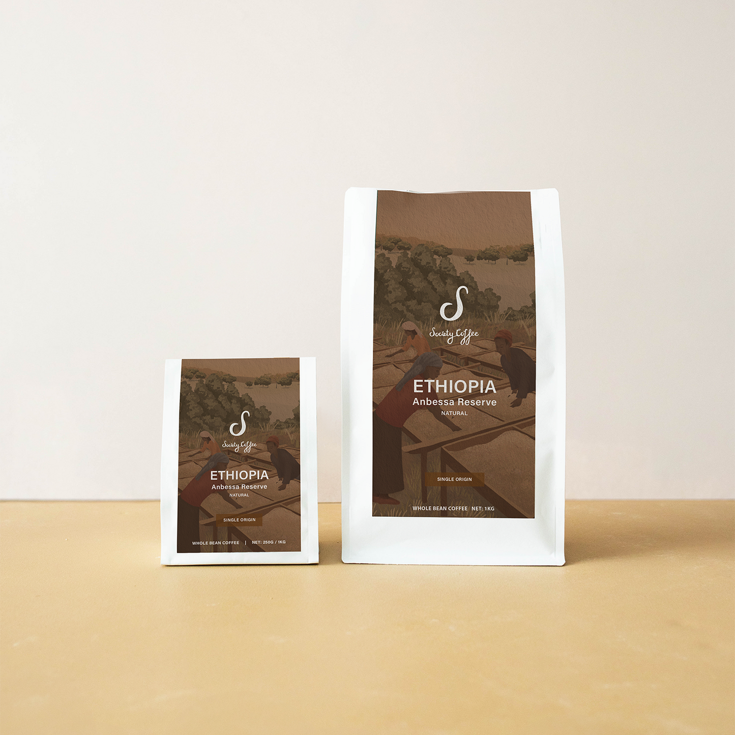 Ethiopia Coffee Single Origin - Ethiopia Anbessa Reserved Heirloom Natural