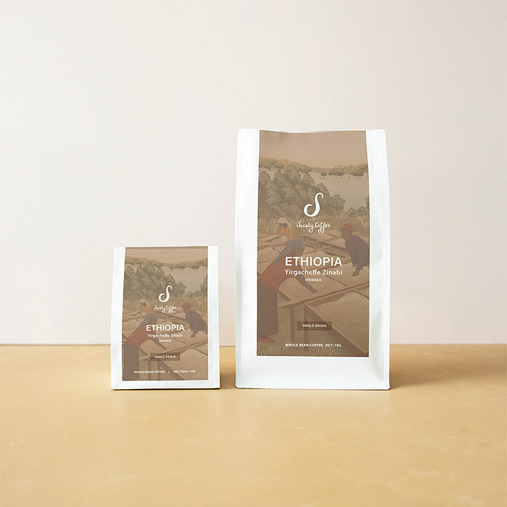 Ethiopia Coffee Single Origin- Yirgacheffe Zinabi Washed