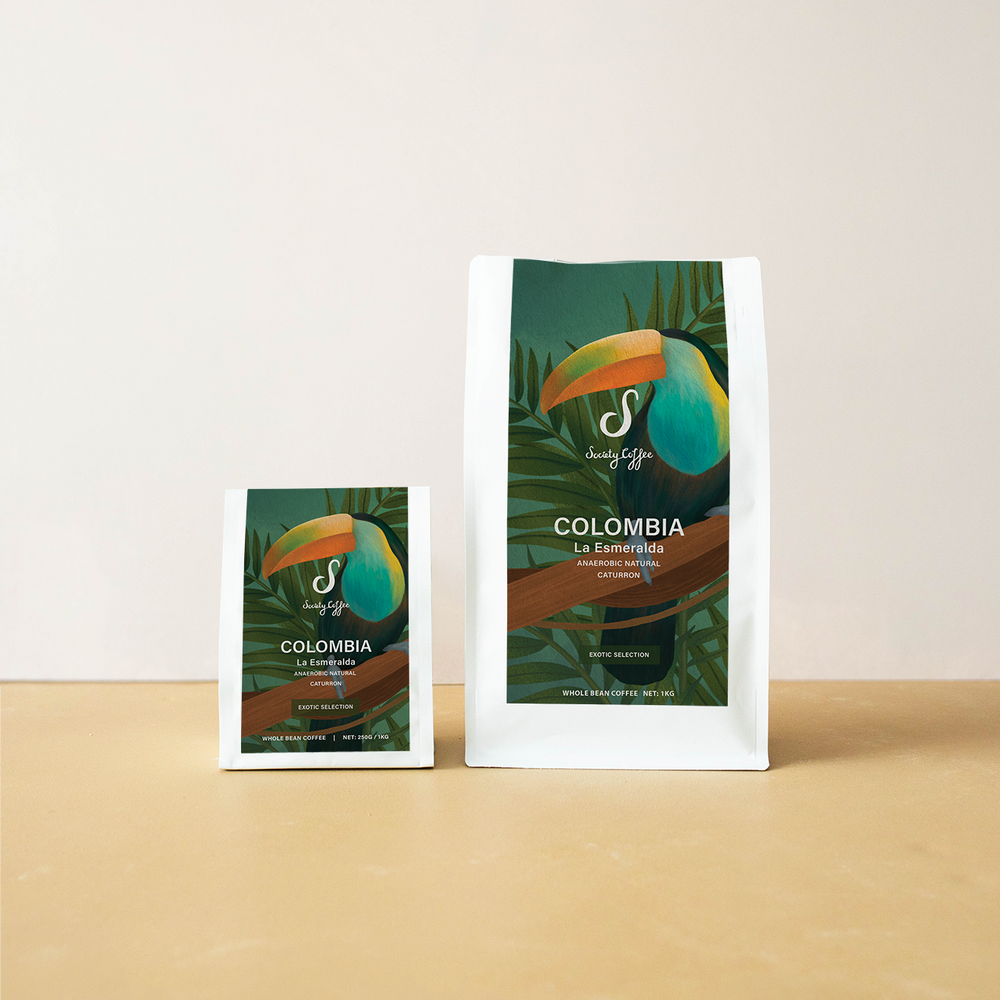 Colombia Coffee Exotic Selection - La Esmeralda Anaerobic Natural Caturron