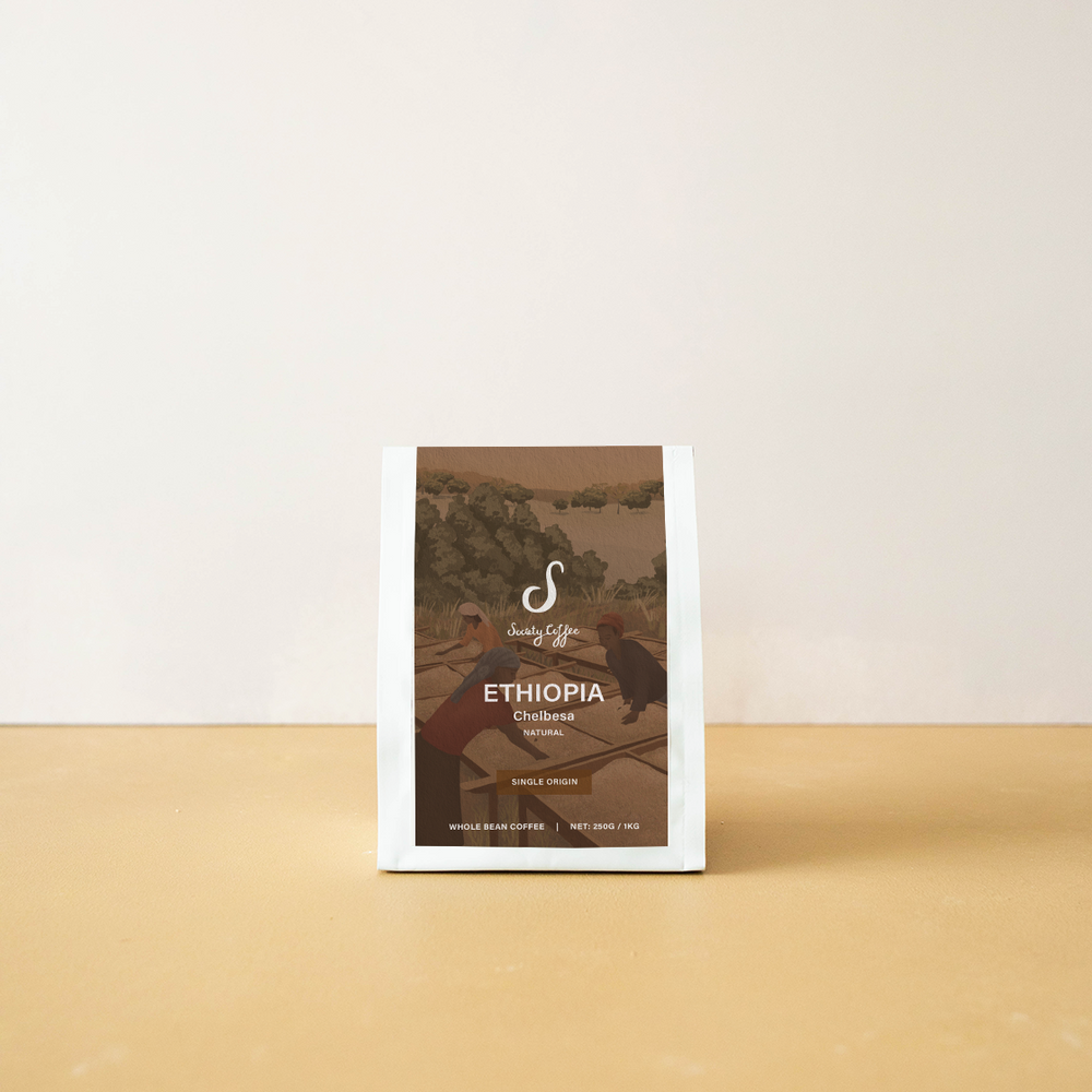 Ethiopia Coffee Single Origin - Chelbesa Organic Natural