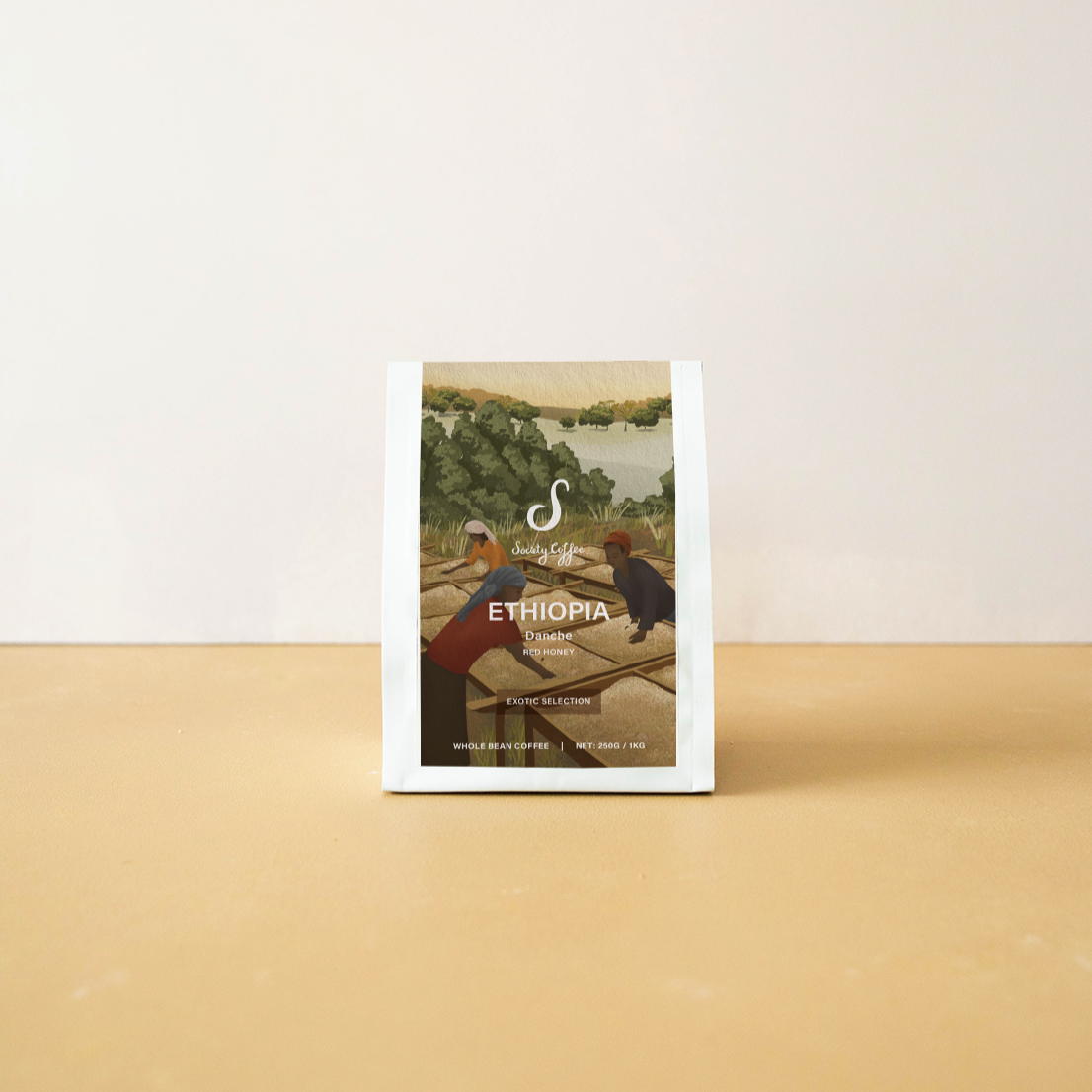 Photo of Ethiopia Coffee Exotic Selection - Danche Red Honey