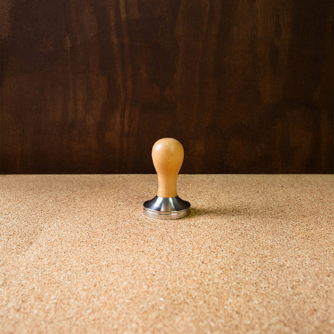 Barista Tamper Round Handle S/S Base