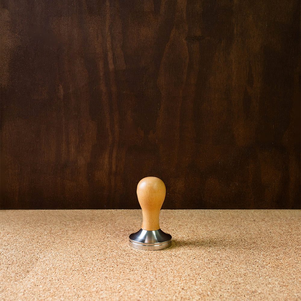 Barista Tamper Round Handle S/S Base