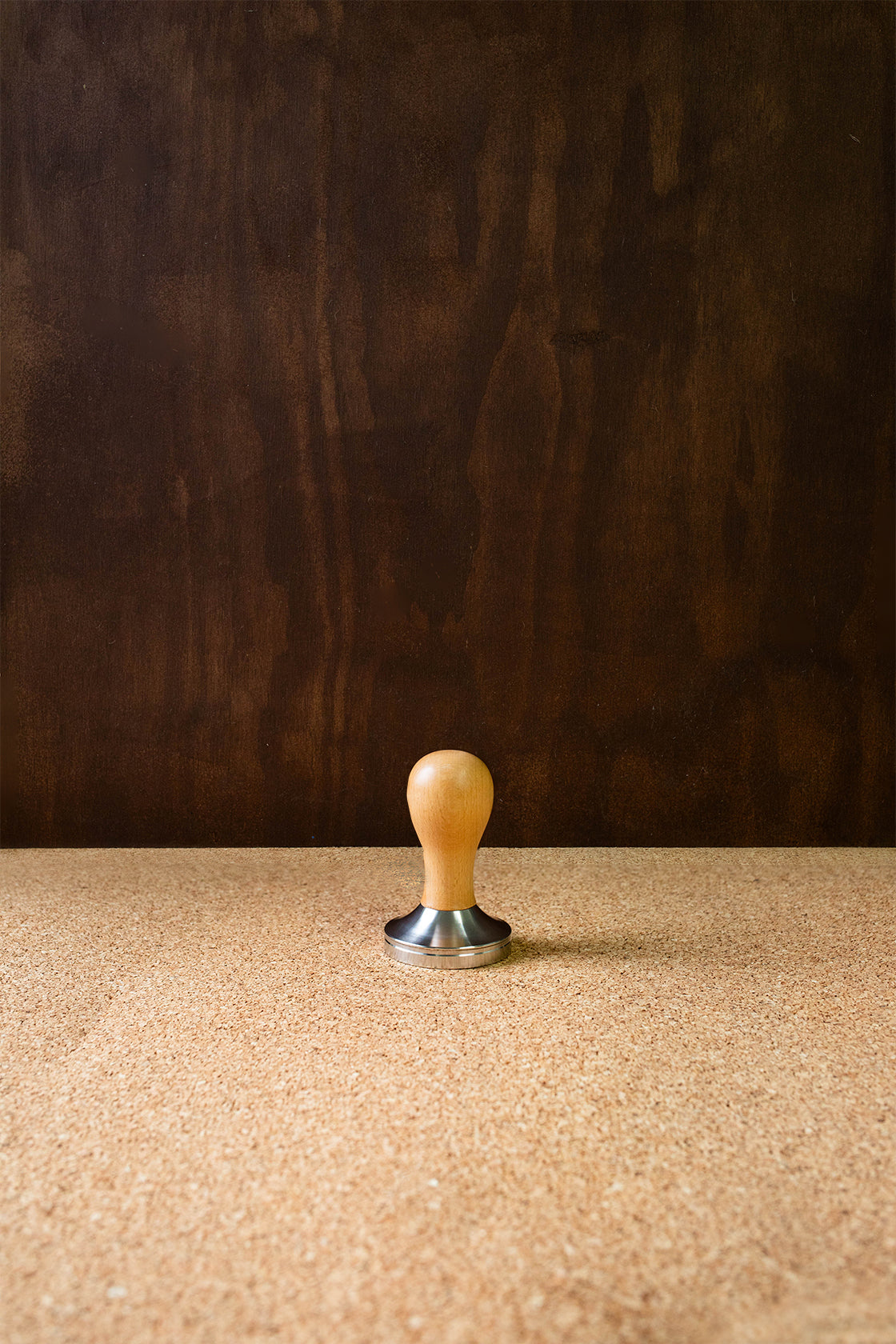 Barista Tamper Round Handle S/S Base