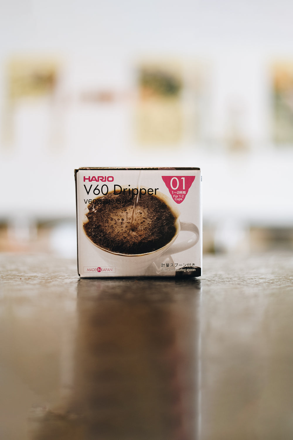 Hario V60 Coffee Dripper White Ceramic - 01